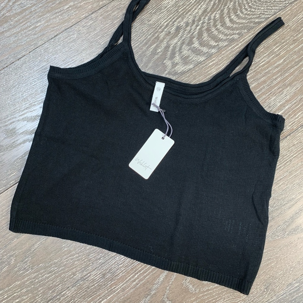 🔄🆕 REPOSH- “HILLS”TANK ONLY- BLACK